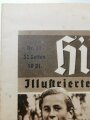 "Hilf Mit!" Illustrierte deutsche Schülerzeitung, Nr.11, 32 Seiten, August Ernting 1935, gelocht, A4