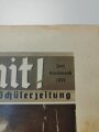 "Hilf Mit!" Illustrierte deutsche Schülerzeitung, Nr.9, 32 Seiten,Juni Brachmond 1935, gelocht, A4