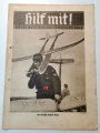 "Hilf Mit!" Illustrierte deutsche Schülerzeitung, Nr.5, 32 Seiten, Februar 1936, gelocht, A4