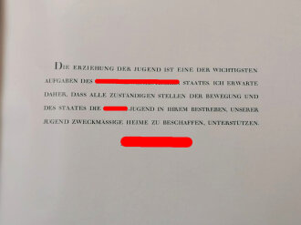 "Werkhefte für den Heimbau der Hitlerjugend, Band I" 142 Seiten, datiert 1937, über DIN A4