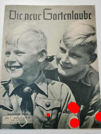 "Die neue Gartenlaube" Zukunftsfrohe Jugend,, Heft 5 Berlin 29. Januar 1941