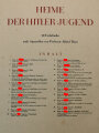 "Heime der Hitler-Jugend" 20 Farbdrucke nach Aquarellen von Professor Alfred Thon, nicht vollständig, nur 11 Drucke enthalten