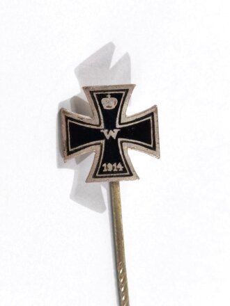 Eisernes Kreuz 1.Klasse 1914. Emaillierte Miniatur 12mm