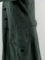 Forstdienst, schwerer Mantel mit etlichen Mottenschäden, Schneideretikett von 1938, ungereinigtes Stück