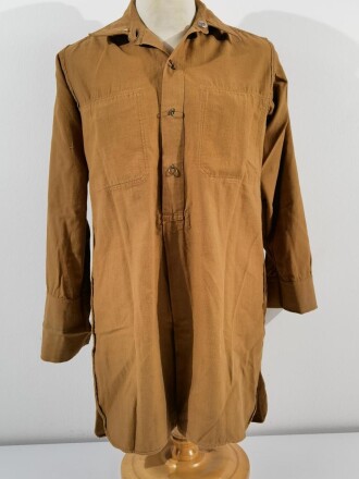 Hitlerjugend, Dienstbluse eines Angehörigen der Flieger HJ Nürnberg.  Die Effekten von Hand originalvernäht.