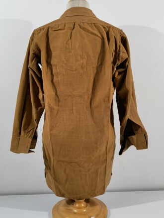 Hitlerjugend, Dienstbluse eines Angehörigen der Flieger HJ Nürnberg.  Die Effekten von Hand originalvernäht.