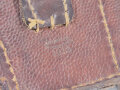 1.Weltkrieg Patronentasche, getragenes Kammerstück des I.R.94 von 1915. Leder angetrocknet