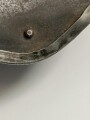 Preussen, Helm für Jäger zu Pferd, Hersteller "Schulz & Holdefleiss Berlin N. 1916". Das Innenfutter neuzeitlich ergänzt. Baustelle mit guter Basis, Größe 56