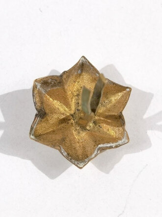 Sternsplint  für eine Pickelhaube. Messing, 16mm