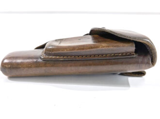 Pistolentasche für eine Mauser 7,65 der Wehrmacht, getragenes Stück, datiert 1941