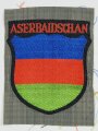 Heer , Ärmelschild für Freiwillige Aserbaidschan, ungetragenes Stück