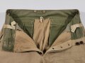 Luftwaffe Tropenhose , getragenes Stück mit Reparaturstelle, dennoch in gutem Gesamtzustand