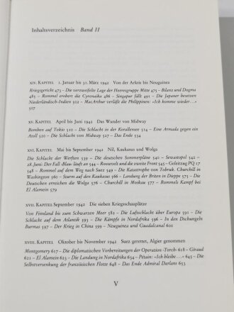 "Der Zweite Weltkrieg 1942-1944" Band 2, 894 Seiten, gebraucht, DIN A5