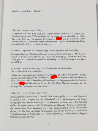 "Der Zweite Weltkrieg 1939-1941" Band 1, 471 Seiten, gebraucht, DIN A5