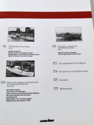 "S-Boote - German E-boats in action 1939-1945", 175 Seiten, über DIN A4, gebraucht, englisch