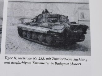 "Jagd Tiger der stärkste König - Einsatz, Kampf, Technik", 156 Seiten, DIN A4, gebraucht