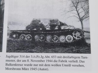 "Jagd Tiger der stärkste König - Einsatz, Kampf, Technik", 156 Seiten, DIN A4, gebraucht