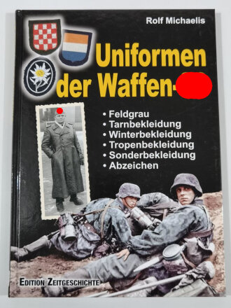 "Uniformen der Waffen-SS", 140 Seiten, DIN A4, gebraucht, deutsch/englisch