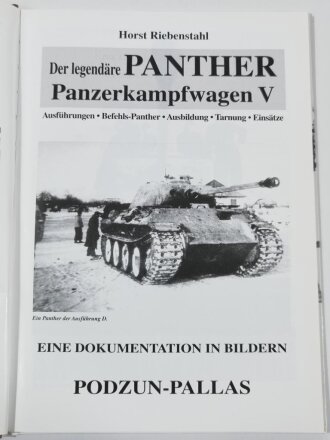 "Der legendäre Panther" 79 Seiten, über DIN A4, gebraucht