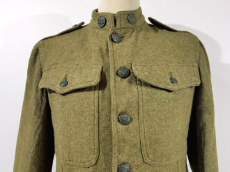 U.S. WWI  AEF Model 1917 Tunic, member of 32nd " red...