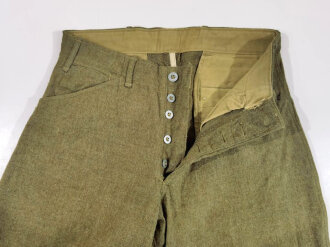 U.S. WWI  Model 1917 Trousers. Used, overall good condition