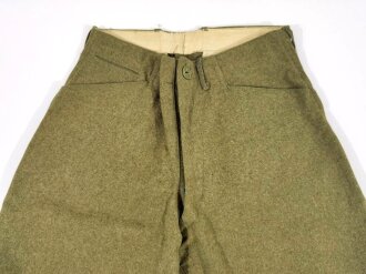 U.S. WWI   Trousers dated 1918. Used, overall very good...