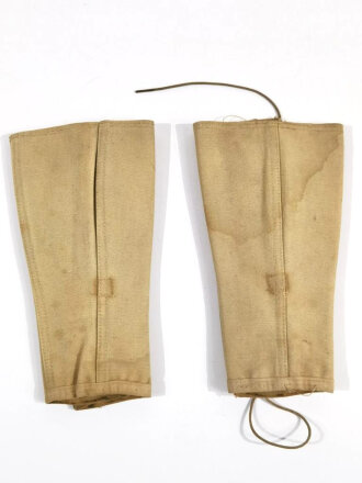 U.S. WWI , pair of Model 1910 leggings, used