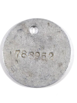 U.S. WWI, Identification tag   ,Aluminium