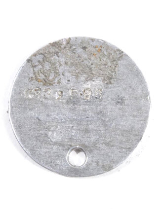 U.S. WWI, Identification tag " dog tag "  ,Aluminium