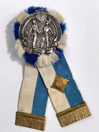 Bayern, Mitgliedsabzeichen " Vereinigung ehemaliger Angehöriger K.B. 2.schweres Reiter Regiment  früher 2.Kürassier Regiment" Gesamthöhe 11cm