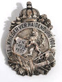 Bayern, Mitgliedsabzeichen " Veteranen- und Krieger Verein Haidenburg 1904 " Gesamthöhe  51mm