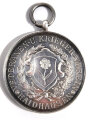 Bayern, schwere, tragbare Medaille " Für 25 jähr. Mitgliedschaft  Veteranen- und Krieger verein  Haidhausen. Durchmesser 38mm