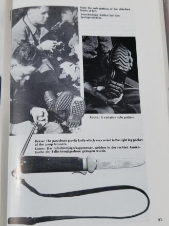 "Fallschirm-Jäger RGT. 3 - Eine Chronik in Bildern" Band 1: Vom Sturmbataillon zum Regiment 1916/1941, 672 Seiten, ca. DIN A5, gebraucht, deutsch/englisch
