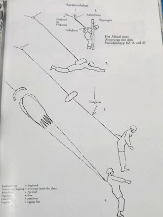 "Fallschirmjäger der Waffen-SS im Bild", 151 Seiten, DIN A4, gebraucht