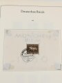 Briefmarken Einsteckalbum "Deutsches Reich 1933 bis 1945" mit diversem Inhalt, inclusive Besatzungszonen