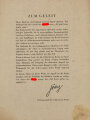 "Kreta- Sieg der Kühnsten" vom Heldenkampf der Fallschirmjäger. Bildband von 1942. Buchrücken gelöst, Einband stärker berieben