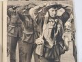 "Kreta- Sieg der Kühnsten" vom Heldenkampf der Fallschirmjäger. Bildband von 1942. Bindung gelöst, Einband stärker berieben