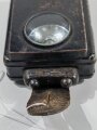 Taschenlampe Wehrmacht "Telko Duo" Originallack, Funktion nicht geprüft
