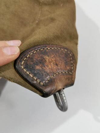 Gebirgsjäger Rucksack, frühe Ausführung , datiert 1939. Getragenes Stück in gutem Gesamtzustand