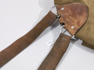 Gebirgsjäger Rucksack, frühe Ausführung , datiert 1939. Getragenes Stück in gutem Gesamtzustand