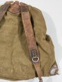 Gebirgsjäger Rucksack, frühe Ausführung , datiert 1939. Getragenes Stück in gutem Gesamtzustand