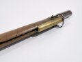 Österrreich/Ungarn Perkussionsgewehr für die Bürgerwehr aptiert von Steinschloßgewehr 1799, Hahn ergänzt, Ladestock fehlt,1 Schloßschraube ergänzt und zu klein, Länge 110 cm, Kaliber 18 mm