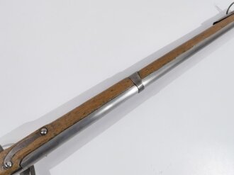 Österrreich/Ungarn Steinschloßgewehr für die Bürgerwehr aptiert von Steinschloßgewehr Modell 1767, Hahn fehltt, Ladestock fehlt, Länge 110cm,Kaliber 18 mm