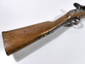 Österrreich/Ungarn Steinschloßgewehr für die Bürgerwehr aptiert von Steinschloßgewehr Modell 1767, Hahn fehltt, Ladestock fehlt, Länge 110cm,Kaliber 18 mm