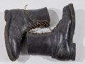 Fallschirmjäger, Paar Stiefel 2. Modell.  Getragene Kammerstücke in gutem Zustand, Sohlenlänge 30cm