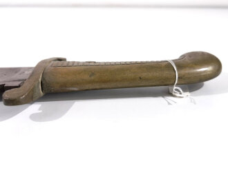 Russland Zarenreich ,Faschinenmesser sogenannter Dussack  Modell 1827 , Halteöse an der Scheide beschädigt, sonst guter Gesamtzustand