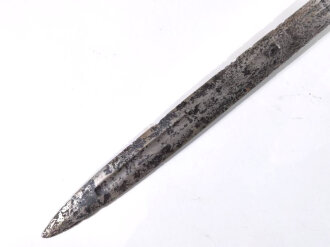 Frankreich, Faschinenmesser der Fußartillerie Modell 1816, Klinge rostnarbig,Scheide fehlt