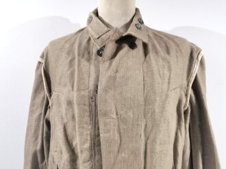 Luftwaffe Drillichjacke Rohweiss, Kammerstück von 1935 in sehr gutem Zustand