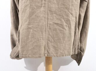 Luftwaffe Drillichjacke Rohweiss, Kammerstück von 1935 in sehr gutem Zustand