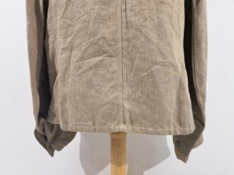 Luftwaffe Drillichjacke Rohweiss, Kammerstück von 1935 in sehr gutem Zustand